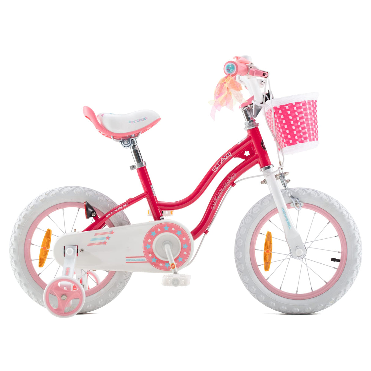 Royal Baby Stargirl Bicicletas para niños, Rosa, 12 Inch