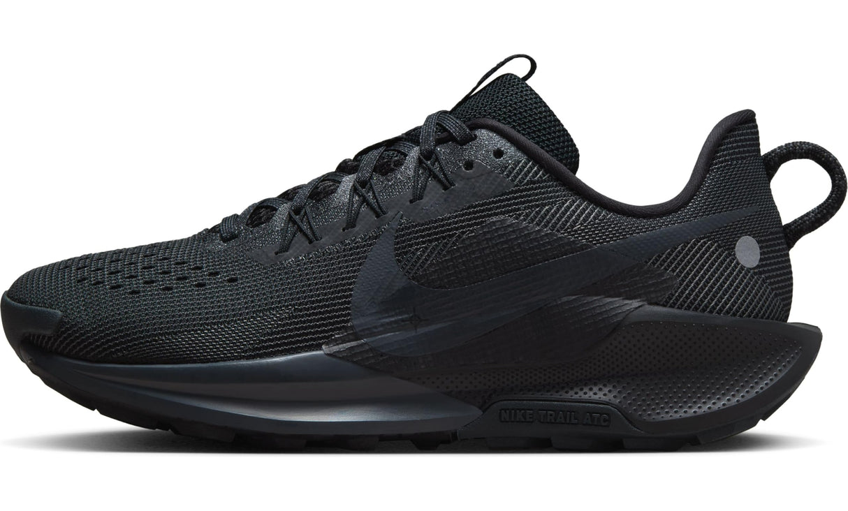 Nike ReactX Pegasus Trail 5, Sneaker Mujer, Negro Antracita Gris Lobo, 44 EU