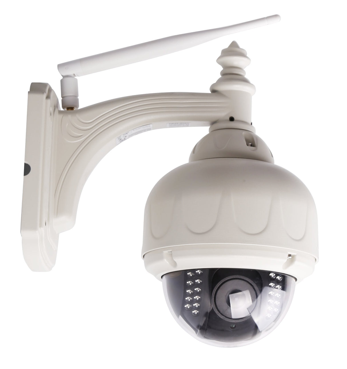 LKM Security LKM-IPCEH01WH - Cámara IP inalámbrica de Exterior P2P, HD 720P, Color Blanco