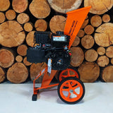 Trituradora de Gasolina compacta de 6HP para jardín, astilladora FM6DD-MUL