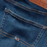 Tommy Jeans Slim para Hombre, Mezclilla (Denim Dark), 30W / 32L