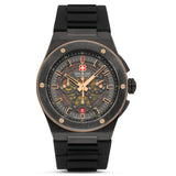 Swiss Military by Chrono Reloj Analógico para Hombres de Cuarzo con Correa en Silicona SMWGO0000941