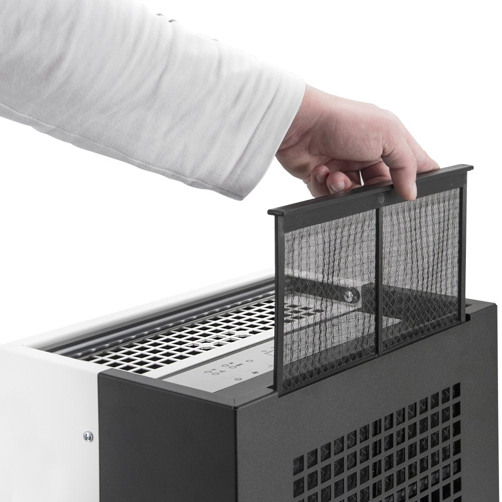 TROTEC Deshumidificador profesional TTK 105 S, 30L / Día, Depósito 5,2L, Caudal 173 m³/h, Fabricado en Alemania, Compresor rotativo, Temporizador, Higrostato Automático