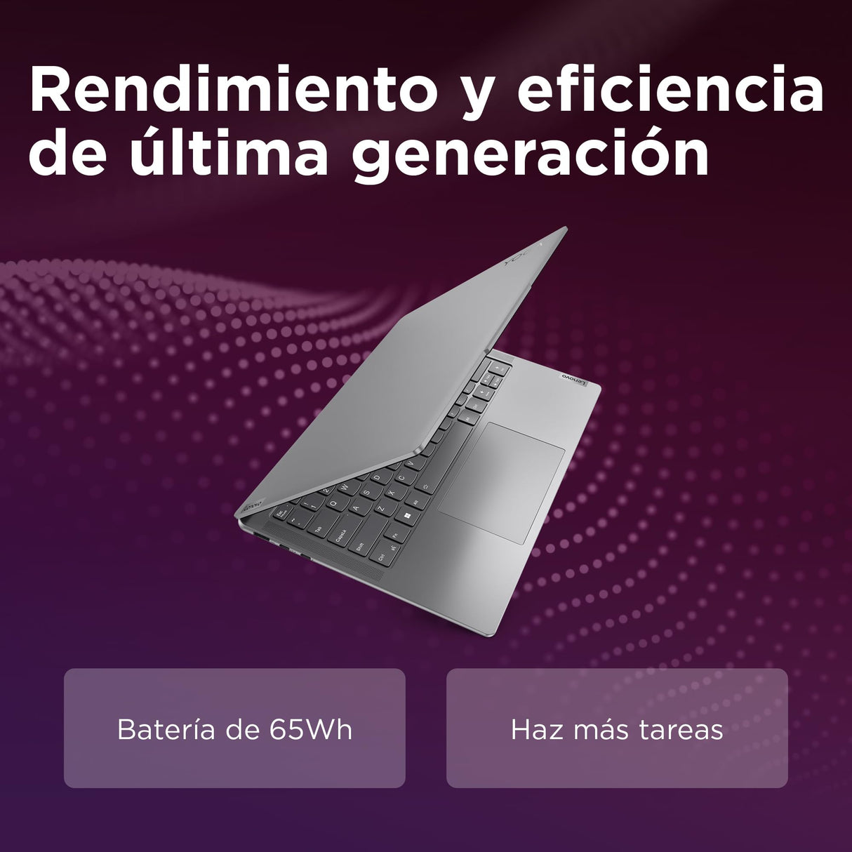 Lenovo Yoga Slim 7 Gen 9 – Ordenador Portátil IA 14'' WUXGA OLED (Intel Core Ultra 7 155H, Intel ARC Graphics, 32 GB RAM, 1 TB SSD, Wi-Fi 6E, Win 11 Home) Teclado QWERTY Español - Gris Luna