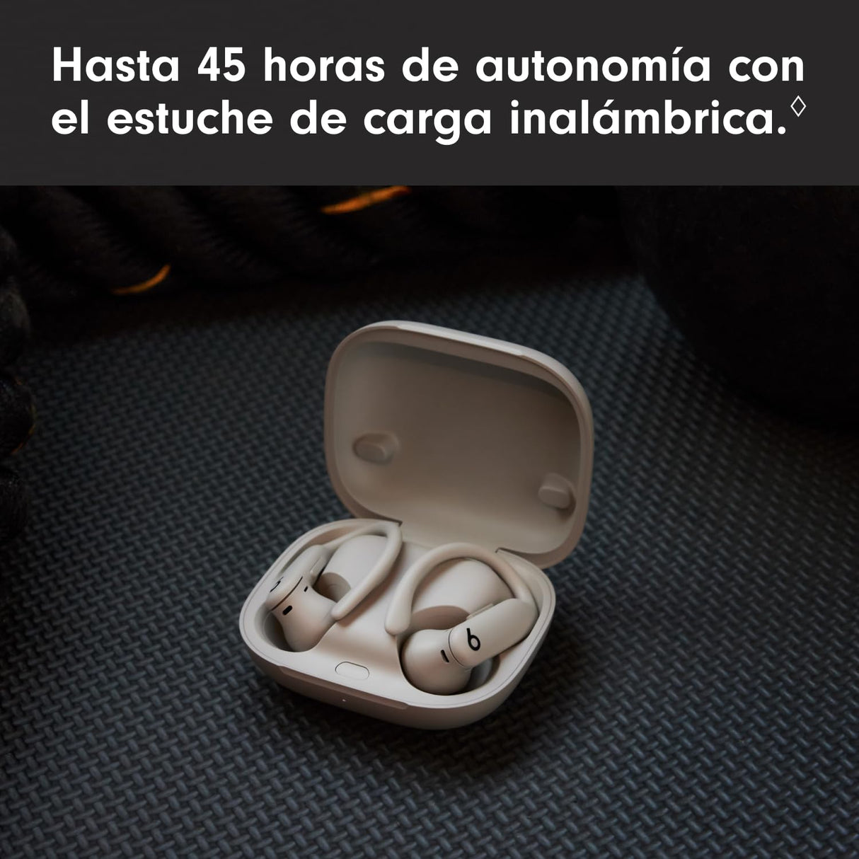 Beats Powerbeats Pro 2 Auriculares Bluetooth inalámbricos- Cancelación Activa del Ruido, clasificación IPX4, hasta 45H con Estuche de Carga, Funciona con Apple y Android - Arena