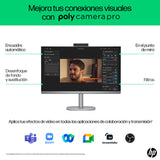 HP OmniStudio X All-in-One 27 FHD (Procesador Intel Ultra 5-125H, 16GB RAM, 1TB SSD, Gráfica Intel ARC, Windows 11) - Teclado QWERTY Español - Silver