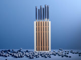 WÜSTHOF Classic bloque para cuchillos con 7 cuchillos, Wild Blueberry (Azul)