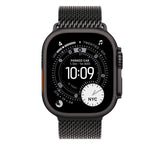 Apple Watch Band - Pulsera Milanese Loop - 49 mm - Titanio Negro - Talla L
