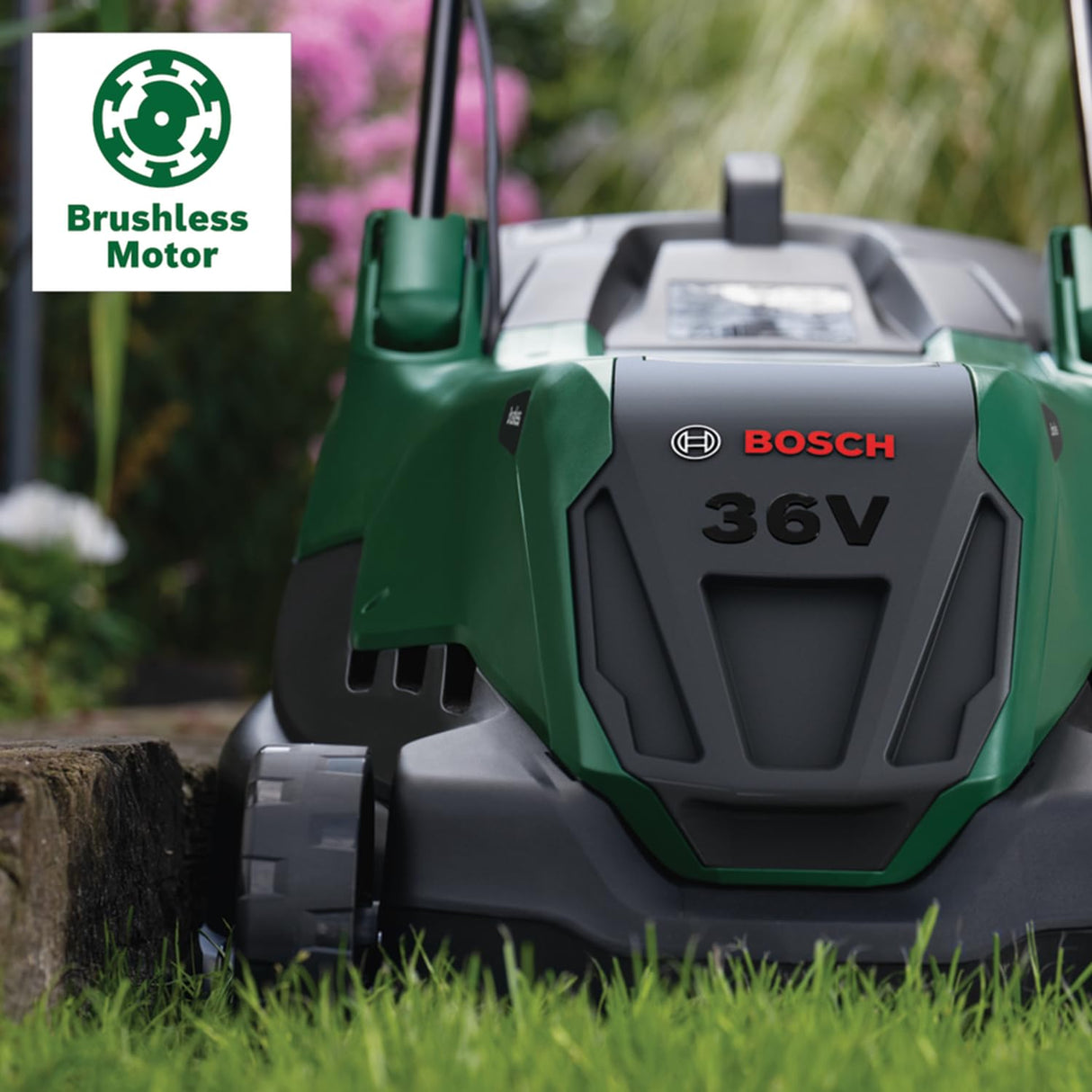 Bosch cortacésped de óptima potencia a batería AdvancedRotak 36V-44-750 (para cortar el césped; sistema de 36 voltios; ancho de corte: 44 cm; sin batería)