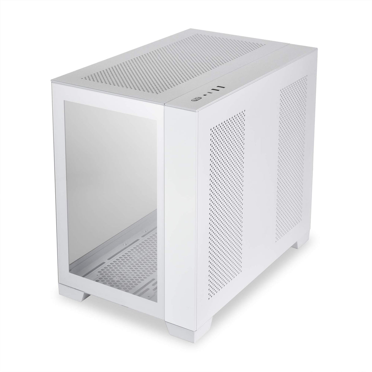 Lian Li O11 Dynamic Mini Snow Edition Midi-Tower Gaming-Caja, Caja Blanco páginasfenster
