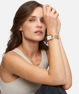 Tamaris Reloj Analógico para Mujeres de Cuarzo con Correa en Acero Inoxidable TT-0184-MQ