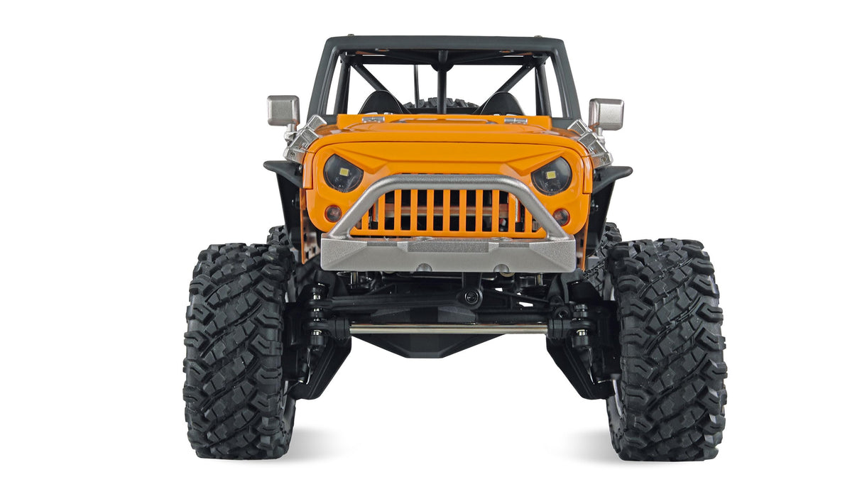 Amewi Hyper Go SC+ Scale Crawler Pro Version brushless FOC 1:12 RTR Amarillo RC teledirigido