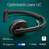 EPOS I SENNHEISER Adapt 231 - Adapt 200 Series - Auricular - On-Ear - Bluetooth - Inalámbrico - Adaptador USB-C a través de Bluetooth - Negro - Certificado para Microsoft Teams, Optimizado para UC