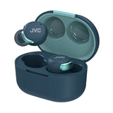 JVC Auriculares Inalámbricos Cancelación de Ruido - Compact True Wireless Earbuds Bluetooth 5.2, Modo Baja Latencia, Batería con 21H de reproducción, Resistencia al Agua (IPX4) HA-Z330T-G (Verde)
