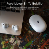 Beats Studio Buds – Auriculares intraurales Totalmente inalámbricos con cancelación del Ruido – Auriculares Bluetooth Resistentes al Sudor, compatibles con Apple y Android – Blanco