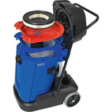 Nilfisk MAXXI II 55-2 WD 2 390W 55L Black, Blue – Ash Vacuum Cleaners (55 L, Bag, Black, Blue, 2.5 m, 10 m, 4 cm)