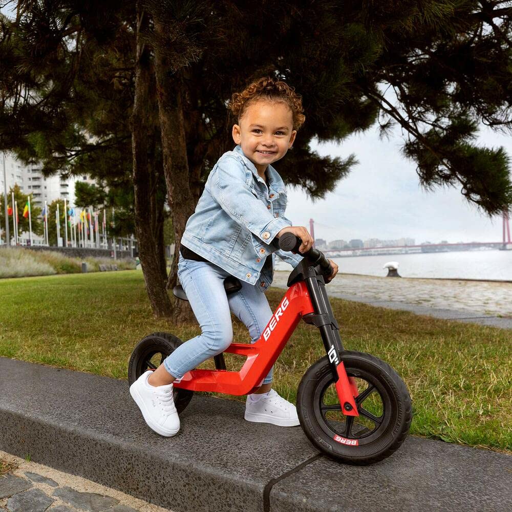 Berg Biky Red Balance Lightweight Toddler Easy To Use Mini Bike-Ages 2-5 Laufrad Impulsor, Color Rojo, Talla única (24.75.11.00)