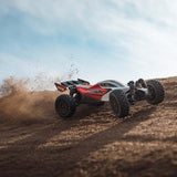 ARRMA Coche RC Typhon GROM 4x4 Smart Pequeña Escala Cochecito RTR con batería y Cargador Rojo/Blanco ARA2106T2