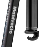 MANFROTTO Trépied Element MII Aluminium Noir 4 Sections BH - MKELMII4BK-BH
