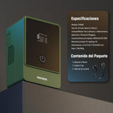 NEEWER Batería de Montaje en V PS099E, 6800 mAh, 99 WH, 14,5 V, Mini Bloqueo en V con Cable D, Pantalla OLED, Carga rápida de 65 W PD USB C, D Tap/BP/USB A/DC para cámara de Video, Monitor,