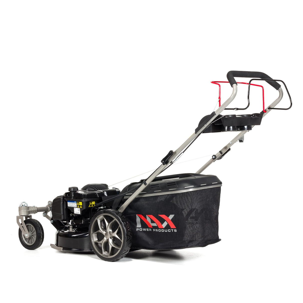 NAX POWER PRODUCTS 2000S Briggs & Stratton Serie 625EXi 150 cm3 ReadyStart Ancho de Corte 46 cm Cesta 60l Ruedas giratorias Delanteras cortacésped a Gasolina con propulsión, nax2000s 625exi 46 cm