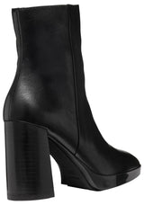 Geox D Teulada C, Bota de Tobillo Mujer, Negro, 36.5 EU