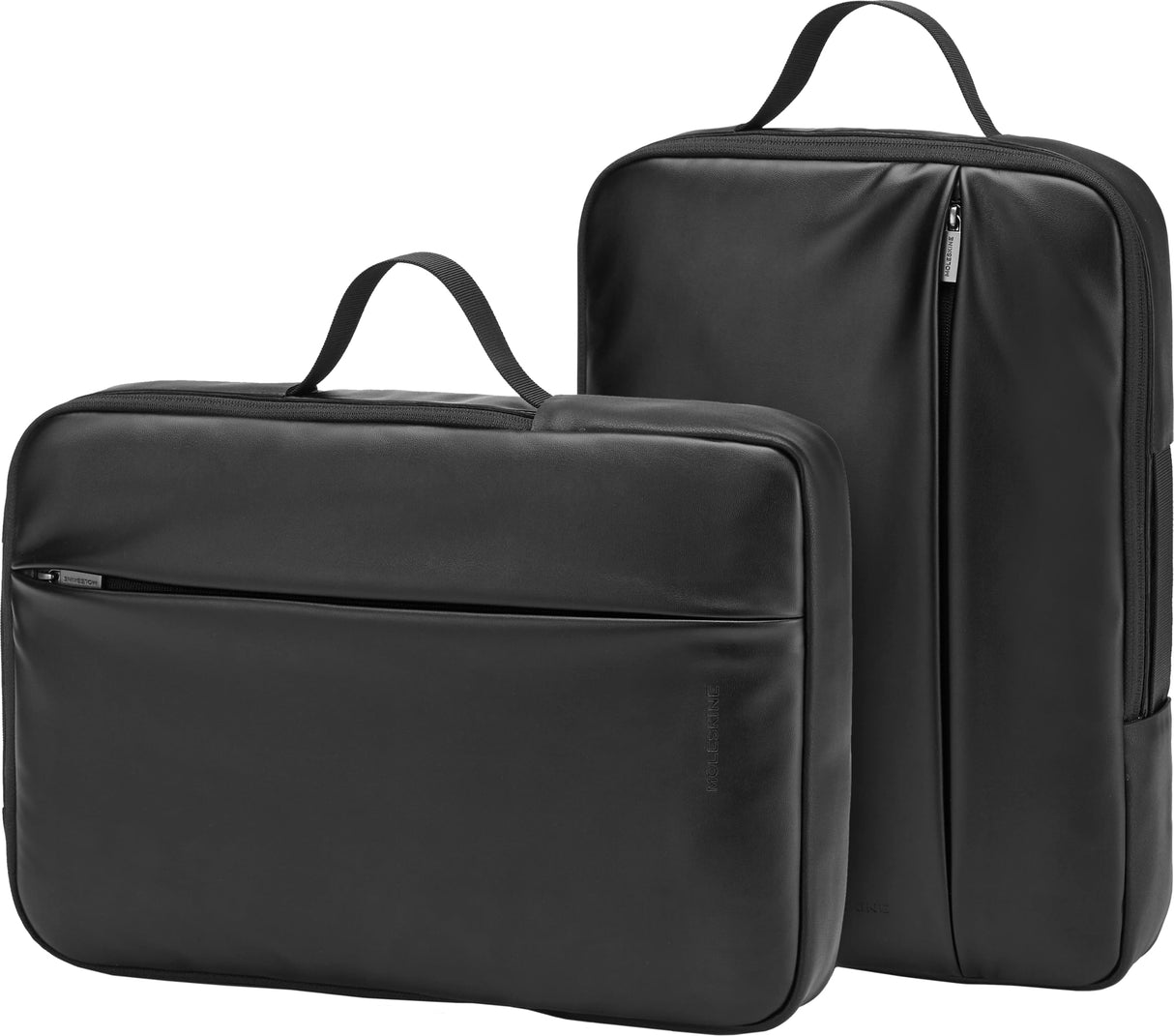 Moleskine Mochila Profesional Vertical Colección Classic Pro, Mochila Profesional para Oficina, Mochila Porta Pc para Laptop, iPad, Notebook hasta 13'', Dimensiones 27,5 x 37 x 9 cm, Color Negro