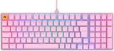 Glorious Gaming GMMK 2 Full Size (96%) - Teclado gaming mecánico, carcasa de aluminio, personalizable, keycaps dobles, switches Glorious Fox, RGB, distribuciones QWERTZ alemán - Rosa