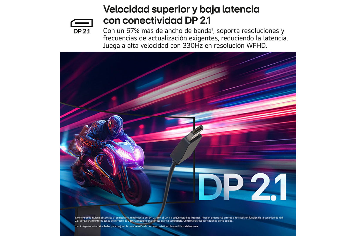 LG 45GX950A-B - Monitor Gaming Ultragear, 44.5", OLED 5K2K (5120 x 2160), 16:9, 165 Hz, 0.03 ms, G-Sync Compatible y FreeSync Premium Pro, Inclinación Ajustable, Morado Grisáceo