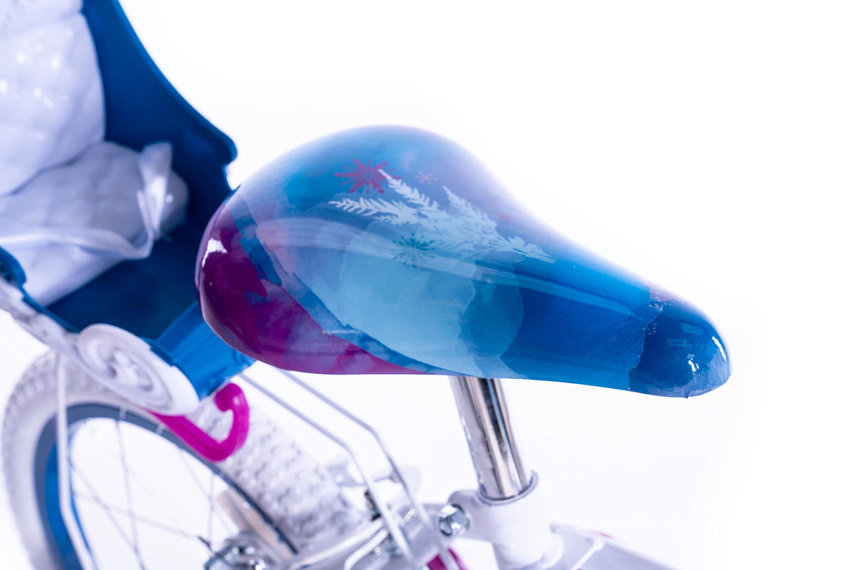 Huffy Bicicletta Pollici Bicicleta de 16 Pulgadas Disney Frozen Luxury, Bebés niñas, Azul Claro
