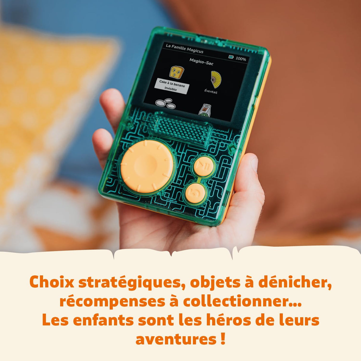 Lunii – Un Paquete con FLAM El Reproductor Interactivo para niños de 7 a 12 años y Sonido audiolibro para Elegir + 3 Libros de Audio interactivos adicionales para 12 Horas de antecedentes de Audio.