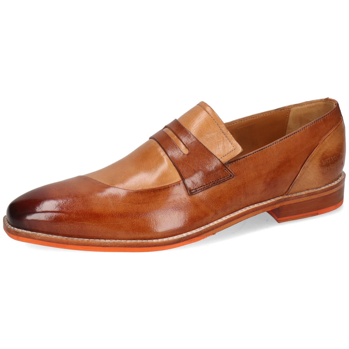 Melvin & Hamilton Leonardo 46, Mocasín Hombre, marrón, 40 EU