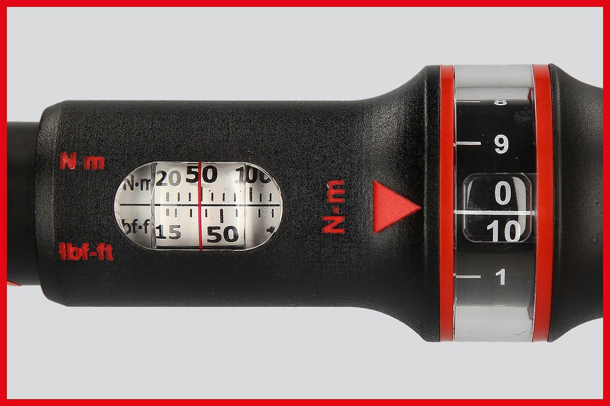 KS Tools 516.1495 - Llave dinamométrica Ergotorque, 300-1000Nm (tamaño: 1")
