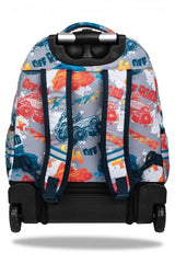 Coolpack F035671, Mochila escolar con ruedas STARR OFFROAD, Multicolor