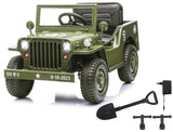Jeep Willys MB Army Vert 12V