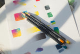 Derwent Procolour Juego de 72 Lápices de Colores de Textura Suave de Calidad Profesional en 1 Caja Metálica, 4 mm