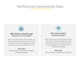 StarTech.com Tarjeta de Red PCI Express para Servidores con 4 Puertos SFP+ - Tarjeta de Red de 10 Gibabits con Chip Intel XL710