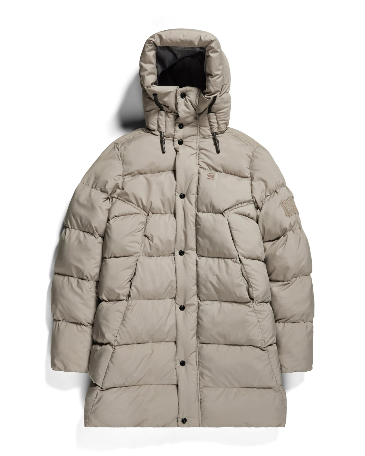 G-Star Para Mujer Whistler Parka Puffer wmn, Gris (elephant skin D23535-D199-G106), S