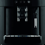 Krups Máquina de café Essential, molinillo de granos, cafetera espresso, pantalla LCD, limpieza automática, boquilla de vapor para capuchino negro YY8135FD