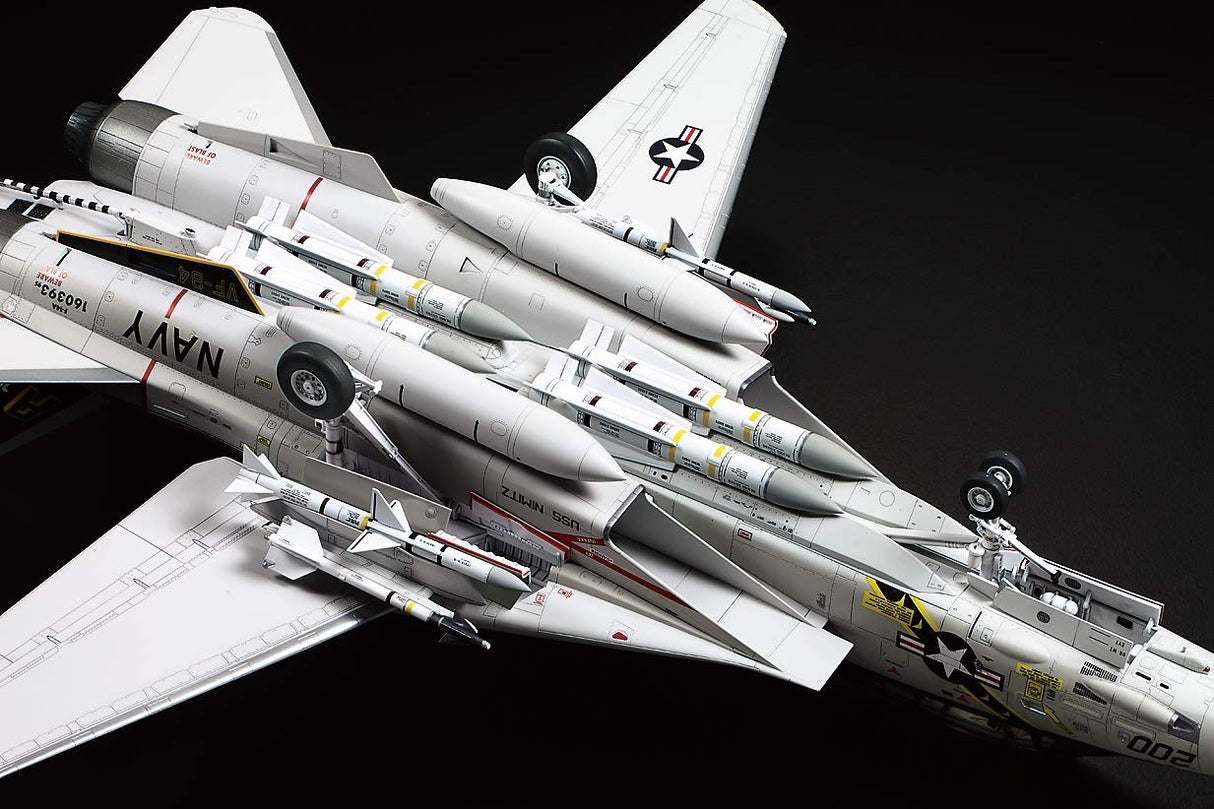 TAMIYA TAM61114 1/48 Grumman F-14A Tomcat Kit de avión de plástico, Azul Marino, a partir de 13 años