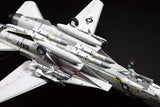 TAMIYA TAM61114 1/48 Grumman F-14A Tomcat Kit de avión de plástico, Azul Marino, a partir de 13 años