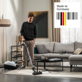 Siemens Aspirador con bolsa Z 7.0 VSZ7442S ideal para alérgicos, filtro higiénico Plus, extremadamente silencioso, boquilla de suelo para parqué, alfombra, baldosas, cable largo, boquilla XXL,