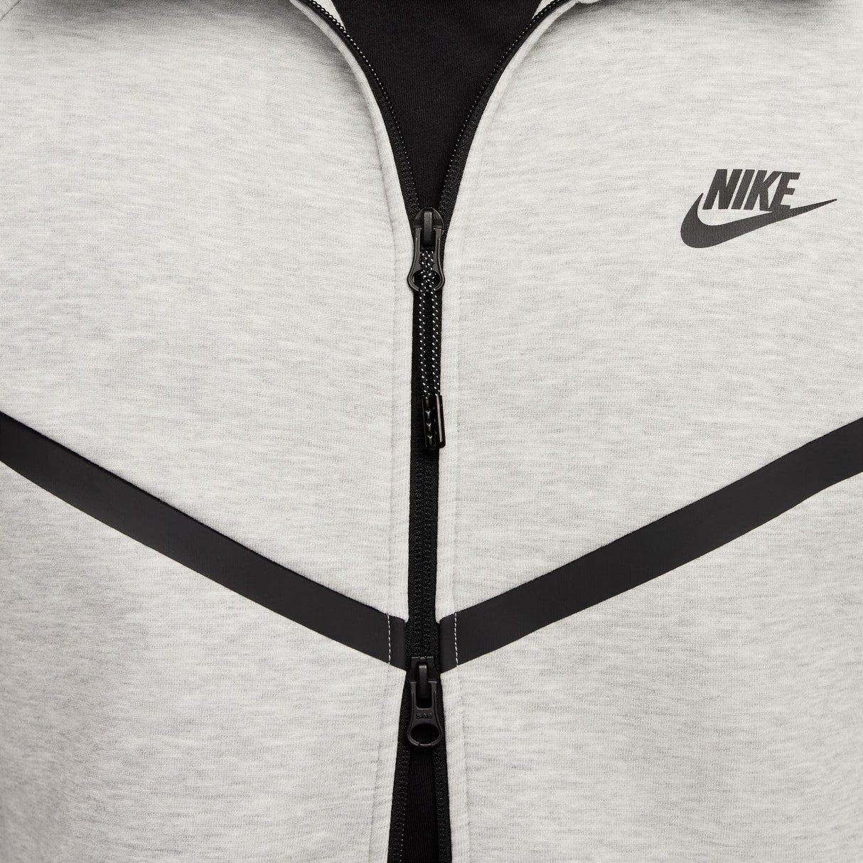 Nike Tech Sudadera con Capucha Windrunner con Cremallera Completa - Hombre, Dk Grey Heather/Black, HV0949-063, L