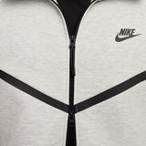 Nike Tech Sudadera con Capucha Windrunner con Cremallera Completa - Hombre, Dk Grey Heather/Black, HV0949-063, L
