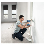 Bosch Professional 18V System GSB 18V-21 - Taladro percutor a batería (55 Nm, 1800 rpm, 2 baterías x 2.0 Ah, set 40 puntas, en L-BOXX) - Amazon Exclusive