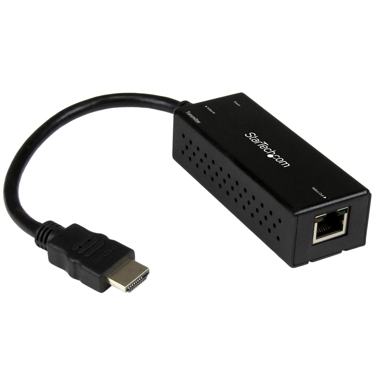 StarTech.com ST121HDBTDK - Kit Extensor con transmisor Compacto, Color Negro