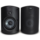 Polk Audio Atrium 6 - Pareja Altavoces, Color Negro