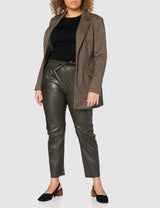 Oakwood Gift Pantalones de Vestir, Caqui Fonce, XL para Mujer