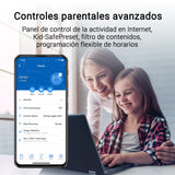 ASUS RT-BE58U - Router Extensible WiFi 7 AiMesh, 4K-QAM, MLO, WAN/LAN 2,5G con detección por IA, Cuatro Puertos 1G, Seguridad de Red Comercial, Control Parental, IoT, Red Infantil, VPN