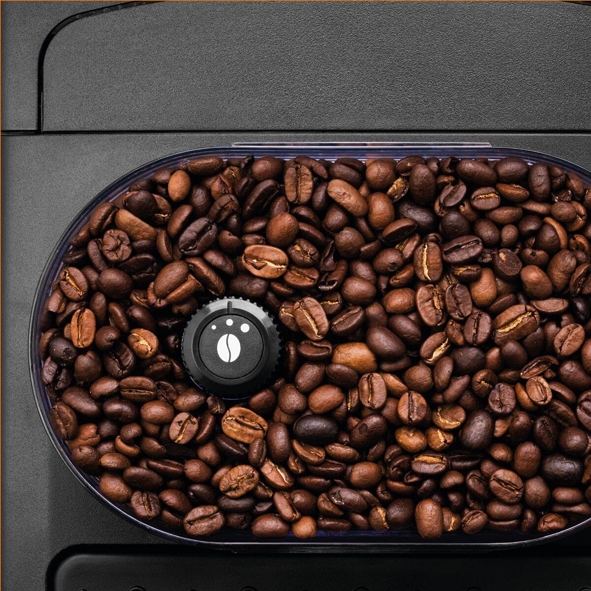 Krups Máquina de café Essential, molinillo de granos, cafetera espresso, pantalla LCD, limpieza automática, boquilla de vapor para capuchino negro YY8135FD